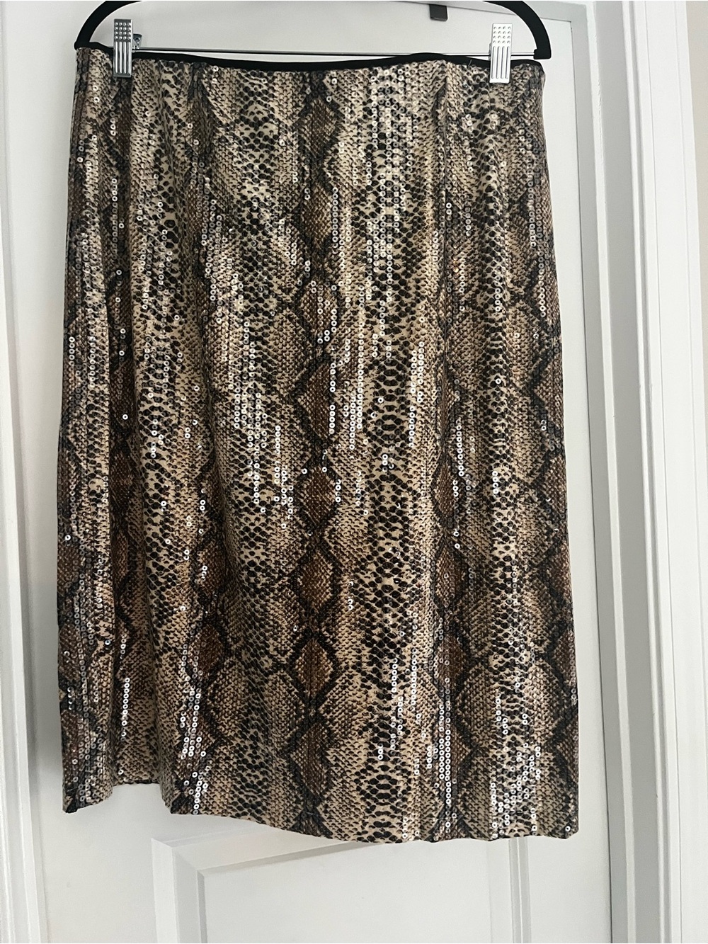 Sequin Pencil Skirt